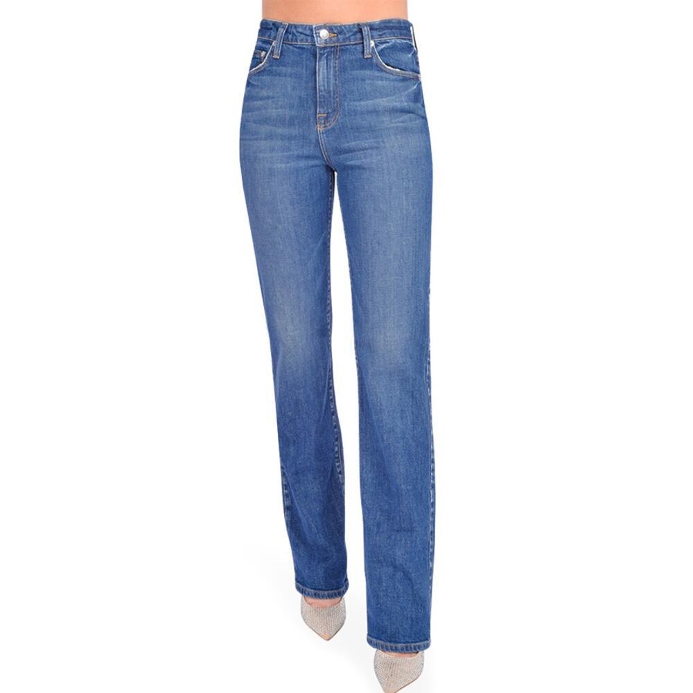 SIMKHAI Liam High Rise Straight Leg Jeans Medium Wash Size 29